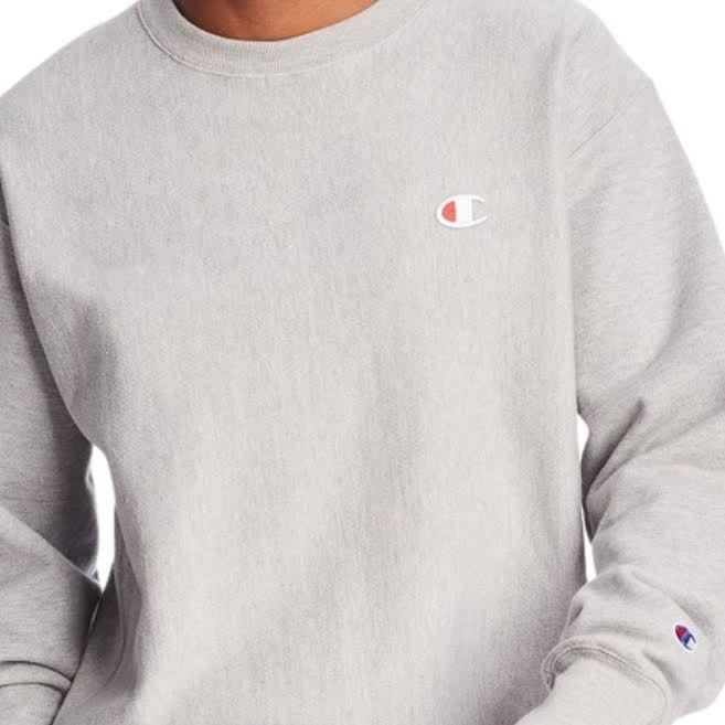 Champion store white pullover